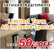 Limited Term All Inclusive Special | Serviced Apartments 50%OFF